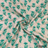 Printed Linen Silk fabric-F2091
